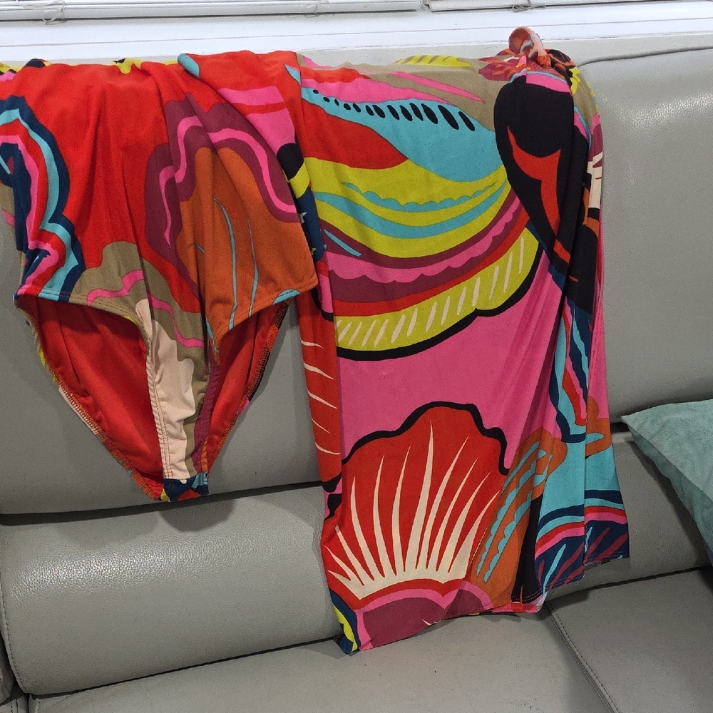 Gottex Multicolor Abstract Swimsuit